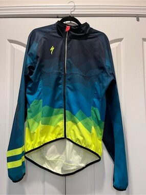 Specialized Cycling Jersey Men’s XL Long Sleeve, Gradient